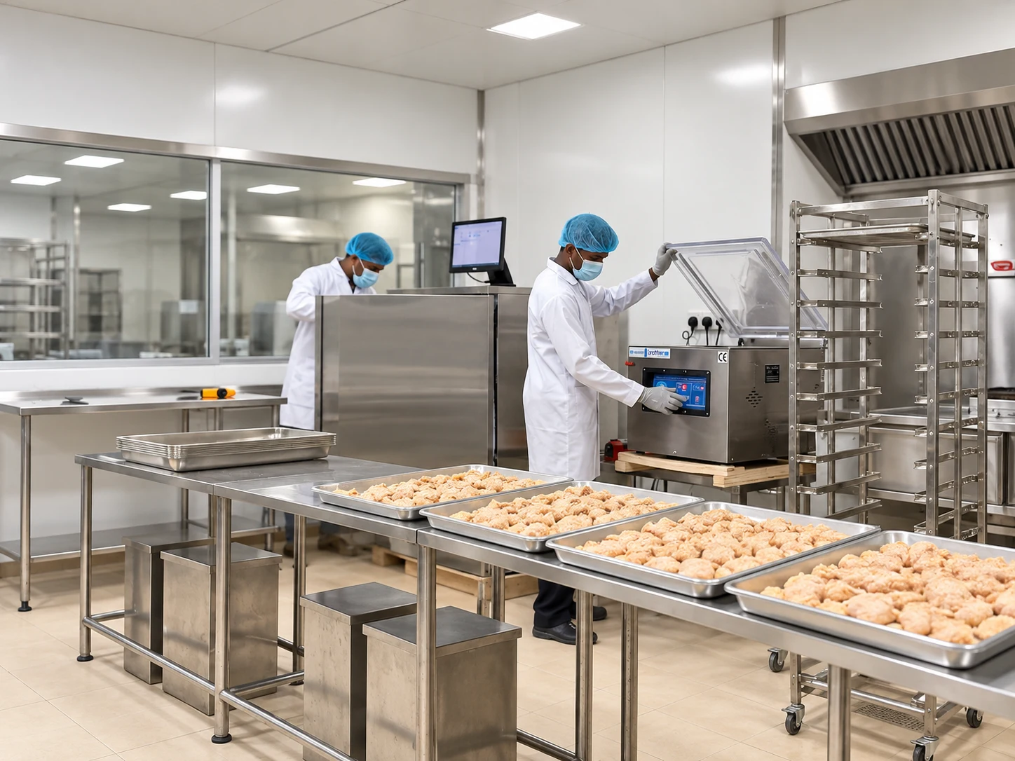 Sterile Chicken Prep Line