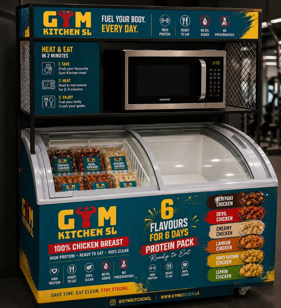 Gym Kitchen Freezer Station
